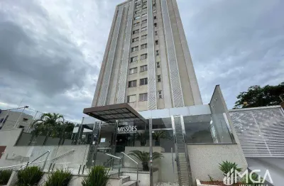 Apartamento com 3 dormitórios à venda por r$ 450.000,00 - edifício missões - foz do iguaçu/pr