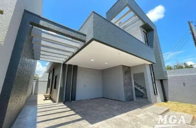 Sobrado com 3 dormitórios à venda, 152 m² por r$ 790.000,00 - jardim santa rosa - foz do iguaçu/pr