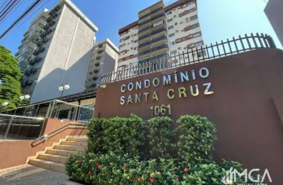 Apartamento com 3 dormitórios à venda, 110 m² por r$ 560.000,00 - edifício santa cruz - foz do iguaçu/pr