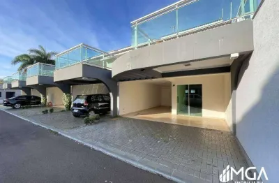 Sobrado com 4 dormitórios para alugar, 193 m² por r$ 4.750,00/mês - jardim panorama - foz do iguaçu/pr