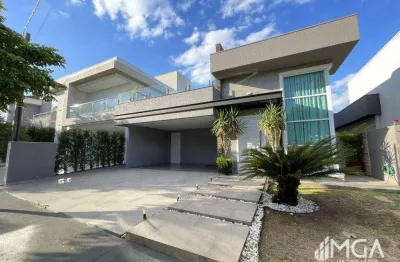 Sobrado com 4 dormitórios à venda, 249 m² por r$ 1.800.000,00 - condomínio terras alpha ii - foz do iguaçu/pr