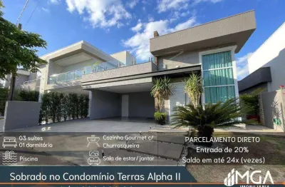 Sobrado com 4 dormitórios à venda, 249 m² por R$ 1.800.000,00 - Condomínio Terras Alpha II - Foz do Iguaçu/PR