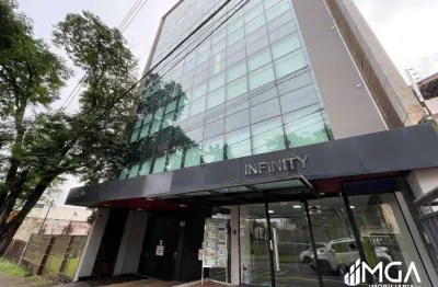Sala para alugar, 41 m² por r$ 2.230,08/mês - edifício comercial infinity - foz do iguaçu/pr