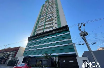 Apartamento com 3 dormitórios para alugar, 119 m² - edifício esmeralda - foz do iguaçu/pr