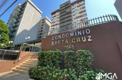 Apartamento com 3 dormitórios à venda, 109 m² por r$ 560.000,00 - edifício santa cruz - foz do iguaçu/pr