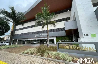 Sala para alugar, 42 m² por r$ 4.010,00/mês - torre marechal - foz do iguaçu/pr
