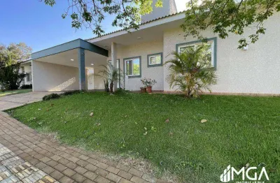 Casa com 3 dormitórios para alugar, 130 m² por r$ 5.785,00/mês - condominio horizontal fechado villa conscientia - foz do iguaçu/pr