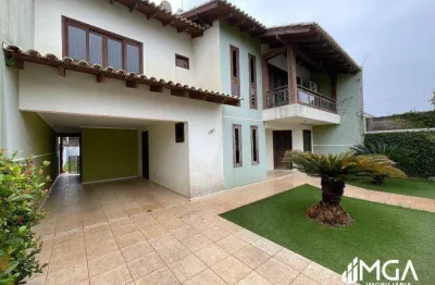 Sobrado com 3 dormitórios para alugar, 250 m² por r$ 4.300,00/mês - jardim lancaster i - foz do iguaçu/pr