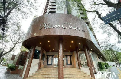 Apartamento com 4 dormitórios para alugar, 193 m² por r$ 11.830,00/mês - edifício maison classic - foz do iguaçu/pr