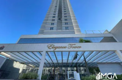 Apartamento com 3 dormitórios para alugar, 89 m² por r$ 6.450,00/mês - elegance tower - foz do iguaçu/pr