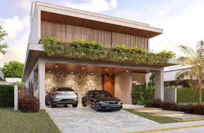 Sobrado com 4 dormitórios à venda, 461 m² por r$ 3.980.000,00 - royal boulevard yacht residence e resort - foz do iguaçu/pr