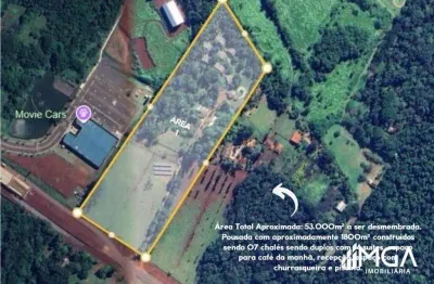 Área à venda, 53000 m² por r$ 53.000.000,00 - cataratas - foz do iguaçu/pr