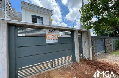 Sobrado novo, em fase final de acabamento -  com 3 suítes à venda, 173 m² por r$ 980.000 - jardim iguaçu - foz do iguaçu/pr