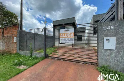 Casa com 2 dormitórios para alugar, 70 m² por r$ 1.810,00/mês - cognópolis - foz do iguaçu/pr