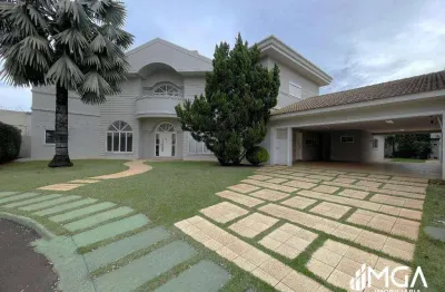 Sobrado com 5 dormitórios para alugar, 884 m² por r$ 19.500,00/mês - jardim polo centro - foz do iguaçu/pr