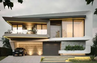 Sobrado com 4 dormitórios à venda, 446 m² por R$ 4.446.000,00 - Royal Falls Yacht - Foz do Iguaçu/PR