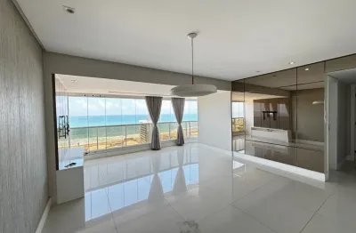 Apartamento 3/4 01 suíte com espetacular vista mar e 02 vagas de garagem para venda na pituba