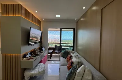 Apartamento 2/4 01 suíte no singulare iguatemi todo planejado por arquiteto.