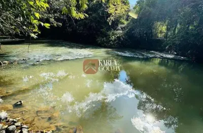 Rancho na barra do rio turvo c/rio fala a verdade, edéia/go