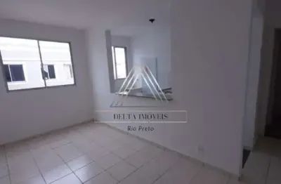 Apartamento à venda em são josé do rio preto-sp, loteamento clube v: 2 quartos, 1 sala, 1 banheiro, 1 vaga, 48,00m².