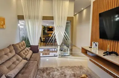 Imperdível casa à venda em são josé do rio preto-sp, residencial palestra: 3 quartos, 2 salas, 2 banheiros, 2 vagas, 165m².
