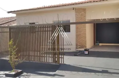 Casa à venda em são josé do rio preto-sp, jardim antunes: 3 quartos, 1 sala, 2 banheiros, 3 vagas de garagem.