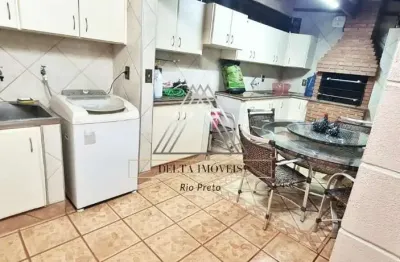 Impecável casa à venda no jardim roseiral em são josé do rio preto-sp: 3 quartos, 1 suíte, 2 salas, 2 banheiros, 2 vagas, 200m².