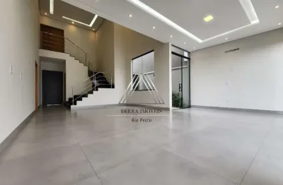 Casa de luxo à venda em condomínio no residencial setlife ii, mirassol-sp: 3 quartos, 3 suítes, 2 salas, 5 banheiros, 4 vagas de garagem, 200m².