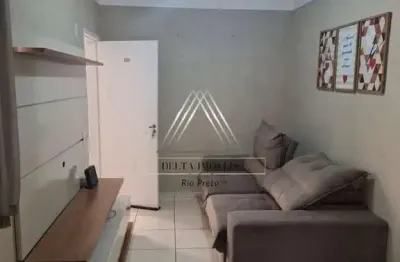 Apartamento à venda em são josé do rio preto-sp, bairro rio ebro: 2 quartos, sala, banheiro, 1 vaga, 44m²!