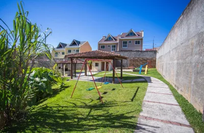 Campo largo: terreno em condomínio fechado - 140m²- face leste