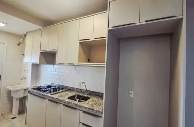 Apartamento desocupado 2 quartos - 1 suíte - novo com armários nunca habitado