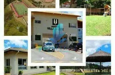 Vila d` este - lindo sobrado novo com  03  dorms, sendo 01  suíte - cond. vila d'este - cotia/sp