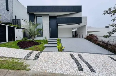 Casa térrea nova à venda no condomínio de alto padrão granja anita em mogi das cruzes