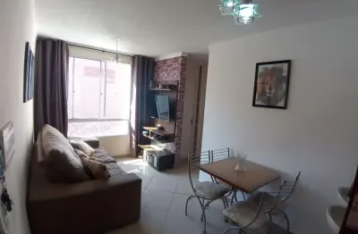 Apartamento mobiliado à venda no condomínio rossi ideal cores no bairro de cesar de souza em mogi das cruzes - sp