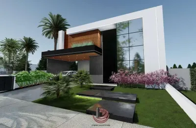 Casa térrea nova no condomínio alto padrão mosaico essence.