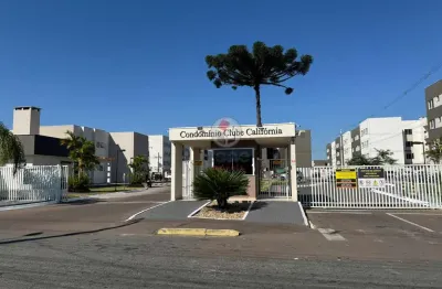 Apartamento com 2 quartos para alugar na rua maria joaquina vaz, 721, jardim itaqui, campo largo, 40 m2 por r$ 1.100