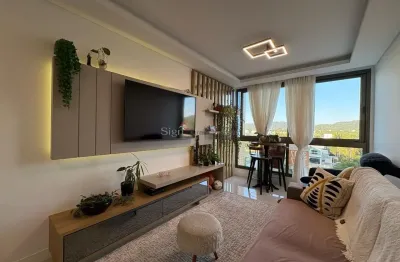 Apartamento com 2 suítes à venda, 74 m² – jurerê internacional, florianópolis/sc