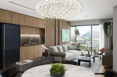 Apartamento para venda possui 80 metros quadrados com 2 quartos 1 suíte 2 banheiros 1 vaga