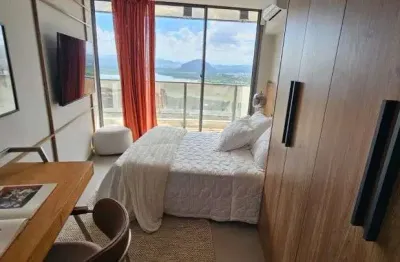 Imóvel para venda possui 40 metros quadrados com 1 quarto em barra da tijuca - rio de janeiro - rj