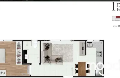 Apartamento com 1 quarto à venda na rua das cerejeiras, 108, carvoeira, florianópolis por r$ 650.000