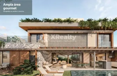 Casa em condomínio fechado com 4 quartos à venda na rua silvio lopes araújo, 1429, rio tavares, florianópolis por r$ 3.700.000