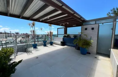 Cobertura com 3 quartos à venda no Cabo Branco, João Pessoa 