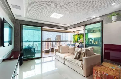 Um maravilhoso apartamento em manaíra, com 150 m² e vista definitiva para o mar