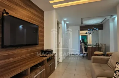 Mobiliado com varanda gourmet – próx. à pelinca e lazer completo!