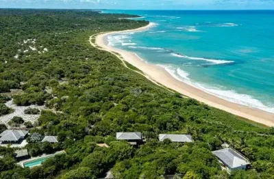 Terreno pé na areia na praia de itapororoca, trancoso