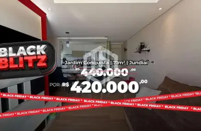 Apartamento com 3 quartos à venda na Rua Carlos Humel Guimarães, Jardim Tamoio, Jundiaí