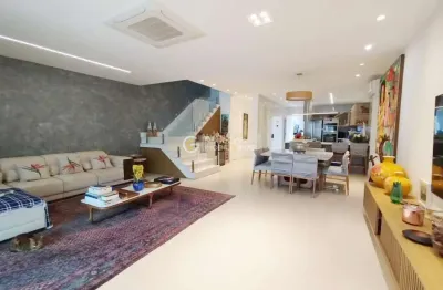 Casa em condomínio para venda em rio de janeiro, barra da tijuca, 3 dormitórios, 2 suítes, 5 banheiros, 3 vagas