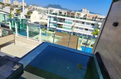 Cobertura para Venda em Rio de Janeiro, Recreio dos Bandeirantes, 3 dormitórios, 2 suítes, 2 banheiros, 2 vagas