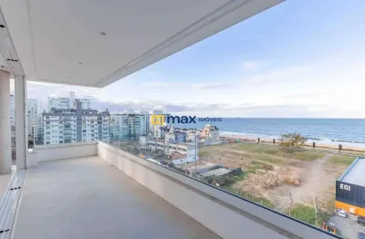Alto padrão com linda vista para o mar, 3 suítes, praia brava, itajaí