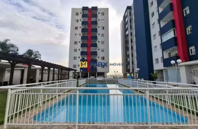Apartamento semi mobiliado com 3 dormitórios à venda, cordeiros, itajaí